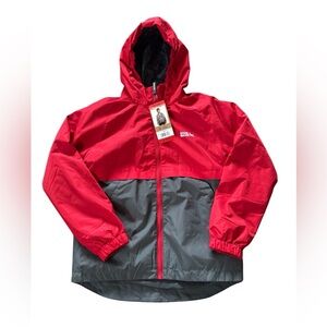 NWT Eddie Bauer Boys Youth Kids 3 in 1 Jacket with Fleece Liner Medium 10/12